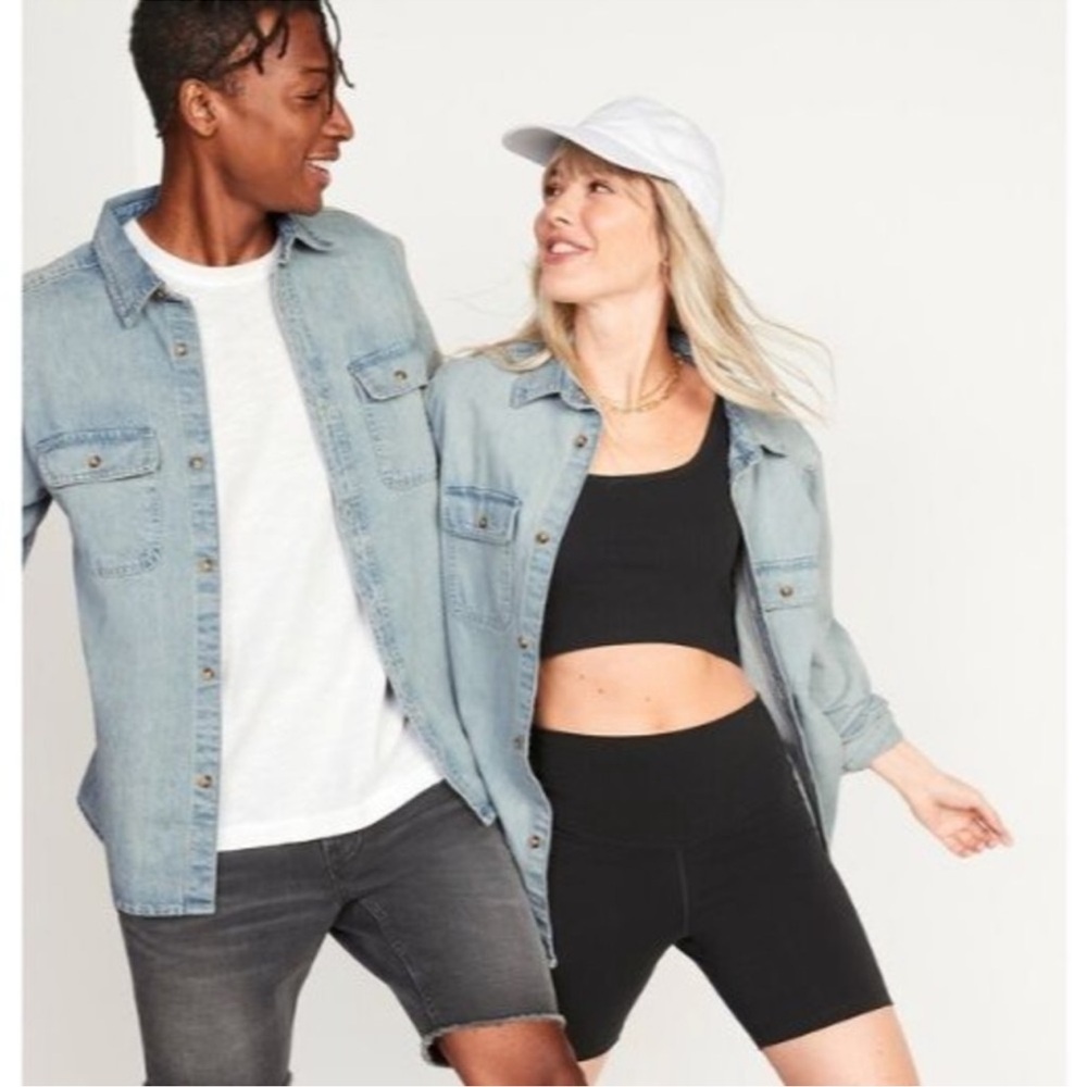 Old Navy Workwear Medium Denim Shirt/Jacket/Shacket B0